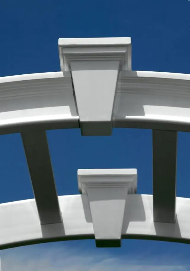 Alt view image 6 of 6 - Florence 49"W x 94"H Vinyl Arbor