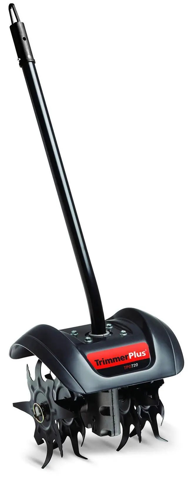 Main image of TrimmerPlus Garden Tiller, Cultivator Attachment for Compatible Gas Powered Multi-Use Outdoor Equipment (TPG720)