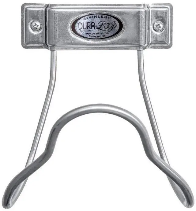 Alt view image 2 of 2 - Dura-Loop Stainless Steel Water Hose Hanger Large USA Made (Pack of 4)