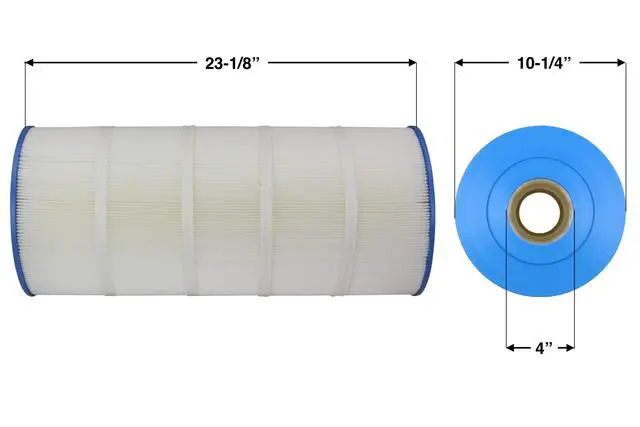 Alt view image 5 of 6 - Pool Replacement Cartridge Filter 2-Pack, 150 Sq Ft, PL0166, Compatible with Hayward C150S, Hayward SwimClear