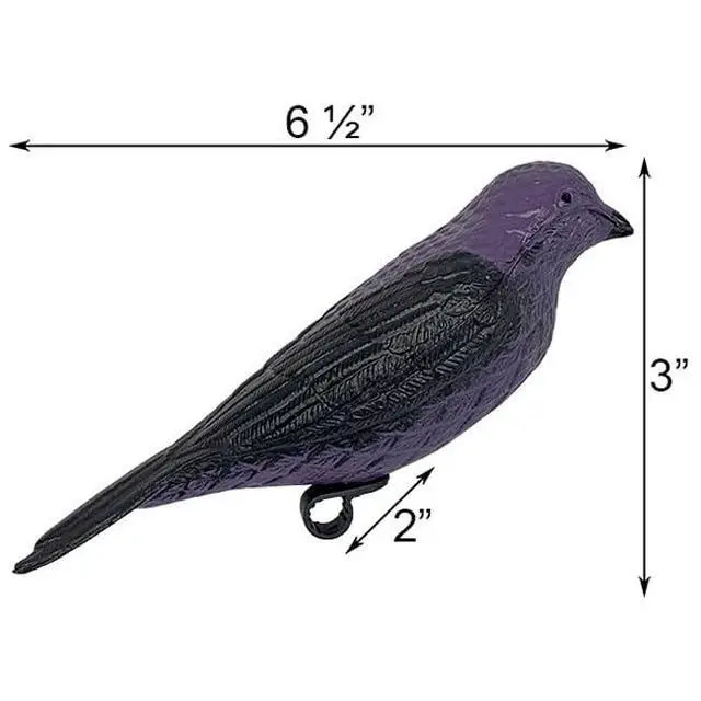 Alt view image 6 of 6 - S&K 12 Room Purple Martin House Package - Complete Birdhouse Kit with Telescoping Pole, Decoys, and Guidebook