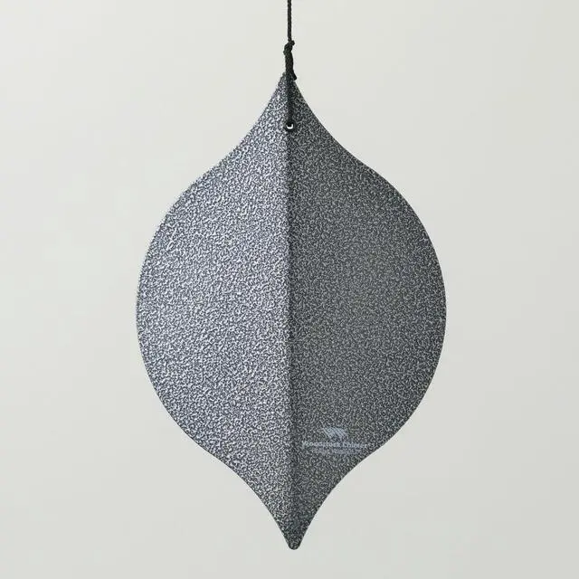 Alt view image 6 of 6 - Heroic Windbell Wind Chime for Outside 40" Large Silver,Deep Tone Sound, Outdoor Decor for Patio, Porch, Garden HWLAS