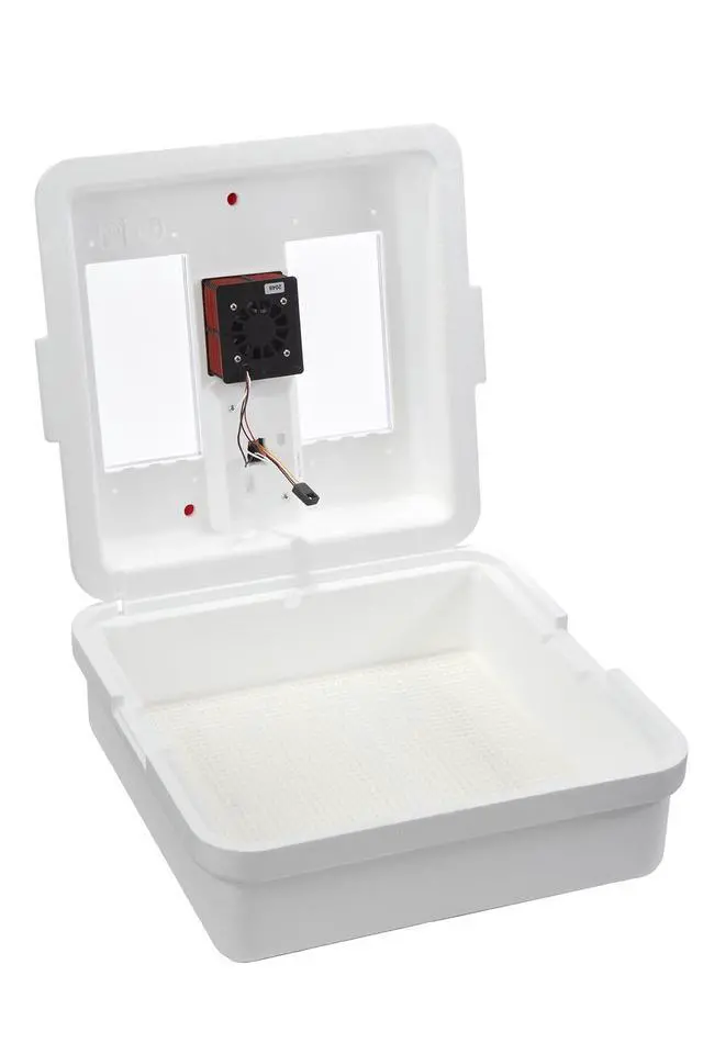Alt view image 4 of 6 - ® UL Circulated Air Incubator | Fits 41 Large Eggs | Chick Egg Hatching Incubator with Fan and Temperature and Humidity Control | Made in USA
