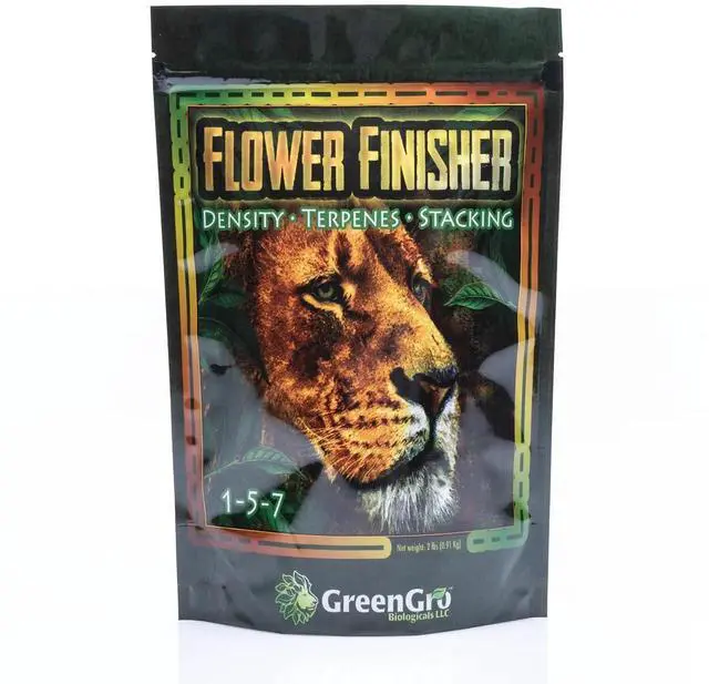 Main image of Flower Finisher - Organic NPK Fertilizer & Big Bloom Booster for Plants in Flower/Ideal Nutrients to Maximize Yields/P-K Booster Phosphorus Fertilizer/Denser & Bigger Buds (10 lb)