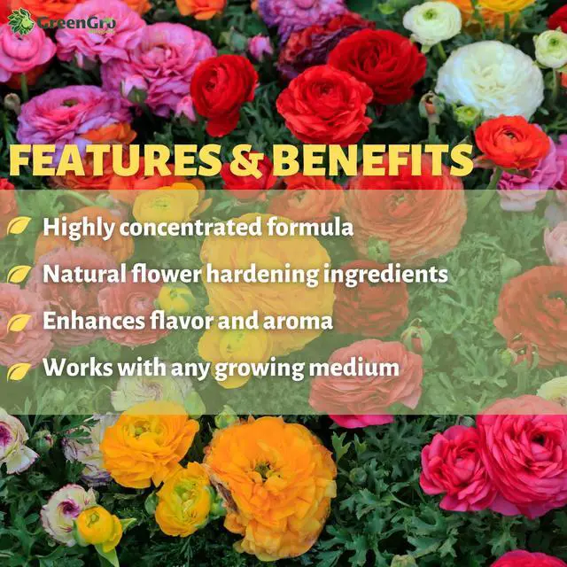 Alt view image 3 of 6 - Flower Finisher - Organic NPK Fertilizer & Big Bloom Booster for Plants in Flower/Ideal Nutrients to Maximize Yields/P-K Booster Phosphorus Fertilizer/Denser & Bigger Buds (10 lb)
