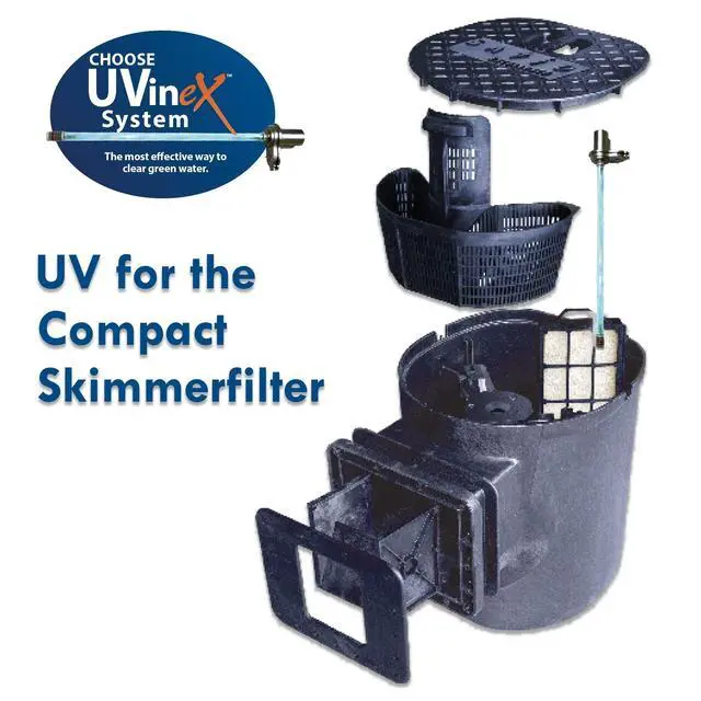 Alt view image 2 of 4 - UVINEX 18-Watt Standard UVinex Water Clarification System for Compact Skimmerfilters - SUV018A