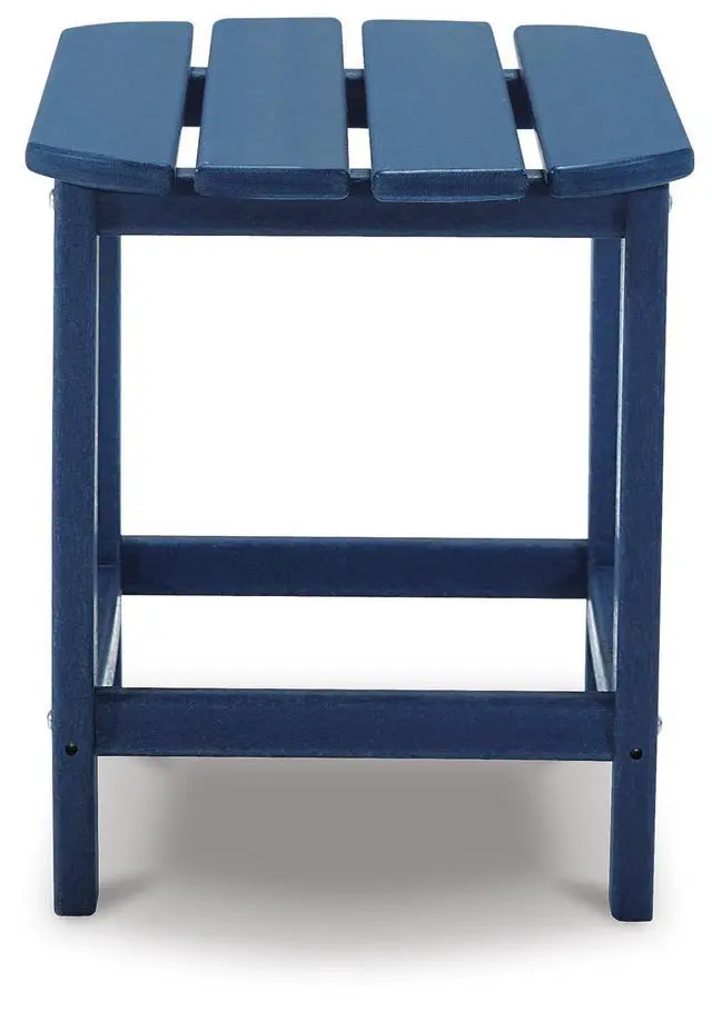 Alt view image 4 of 6 - Outdoor Sundown Treasure HDPE End Table, Blue