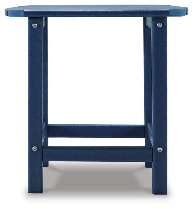 Alt view image 5 of 6 - Outdoor Sundown Treasure HDPE End Table, Blue