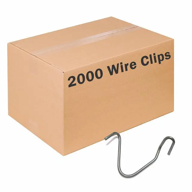 Main image of Systems TPWC100 T-Post Wire Clips, 2000 Pack