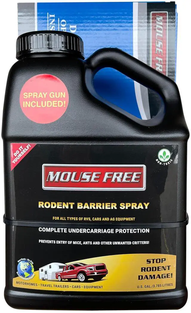 Main image of 1 Gallon RV Mouse Repelling Undercarriage Lubricant with Spray Gun