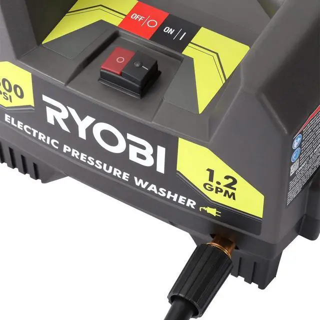 Alt view image 2 of 5 - 1,600-PSI 1.2-GPM Electric Pressure Washer (Model RY141612)