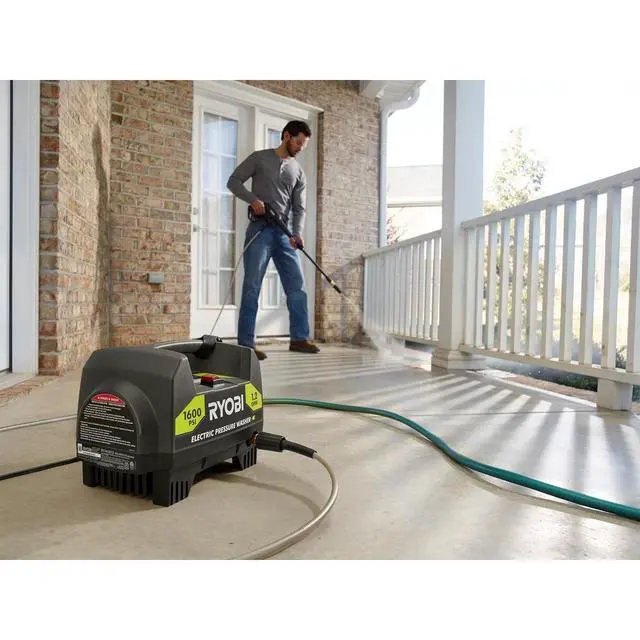 Alt view image 5 of 5 - 1,600-PSI 1.2-GPM Electric Pressure Washer (Model RY141612)