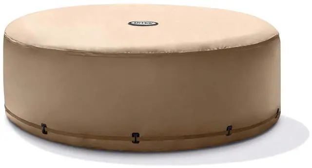 Main image of 28523E PureSpa Energy Efficient Spa Cover: Extra Insulation and Minimizes Heat Loss Protects Spa from Punctures and Weather Damage Safety Buckle Fits 4 Person PureSpa Models 78" x 28"