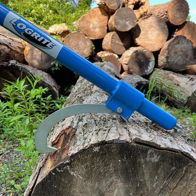 Alt view image 3 of 4 - 60 Cant Hook | Logging Tool Grips 10-36 Diameter Logs | Durable Log Tool Made of Aluminum | Made in the USA