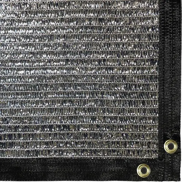 Main image of 70% Reflective Aluminet Sun Shade Cloth (14' x 20') - UV Protection | Lightweight, Easy Setup Mesh Canopy Cover with Grommets