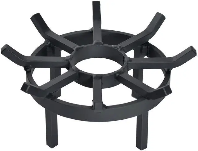 Main image of Wagon Wheel Firewood Grate for Fire Pit, Chiminea - Made in The USA (12 Inch)