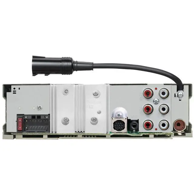 Alt view image 3 of 4 - KMR-D382BT (50W x 4Ch) Single Din Car/Marine Stereo Head Unit with Bluetooth, Hands-Free Calling, CD Player, USB, AM/FM Radio, SiriusXM Ready, All-Weather in-Dash Boat & Car Audio Receiver
