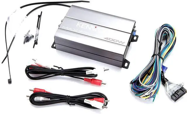 Alt view image 2 of 5 - KAC-M1814 4-Channel Compact Bridgeable Marine/Motorsports 400W Max Power Digital Amplifier