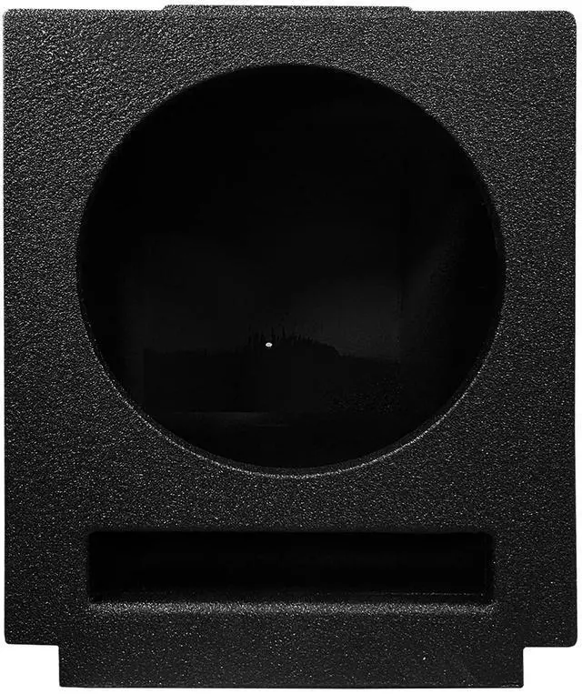 Alt view image 3 of 4 - REC136 12" Center Console Subwoofer Box, Vented, 2.05 Cu Ft, Bed Liner Finish, Precision MDF, for 2007-2013 Chevy/GM Crew Cab Audio Enthusiasts