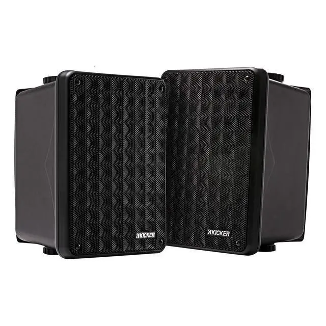 Alt view image 2 of 6 - 46KB6B Black Outdoor Speaker Bundle - 4 Speakers