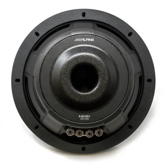 Alt view image 4 of 4 - S-W10D2 S-Series 10" Dual 2-Ohm Subwoofer