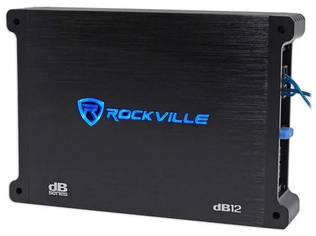 Alt view image 3 of 6 - Car Audio Bundle: dB12 2000-Watt Peak/ 500-Watt RMS Mono Car Amplifier, RWK41 4-Gauge Complete Amp Installation Kit, 2-Items