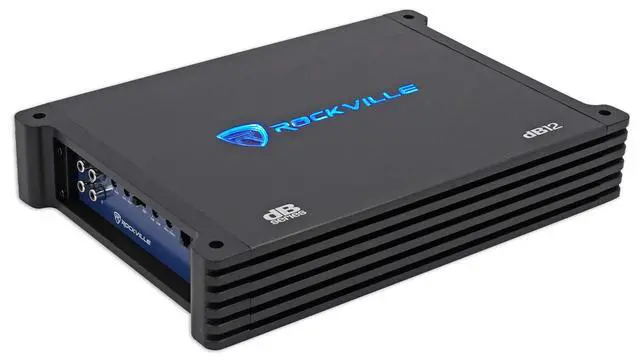 Alt view image 4 of 6 - Car Audio Bundle: dB12 2000-Watt Peak/ 500-Watt RMS Mono Car Amplifier, RWK41 4-Gauge Complete Amp Installation Kit, 2-Items