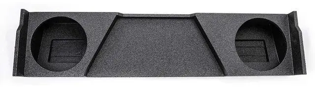 Main image of QPower Dual 12in Underseat Downfire Subwoofer Enclosure, Q-Bomb Sub Box Compatible with Chevy Silverado XCab and GMC Sierra XCab 2007-2013