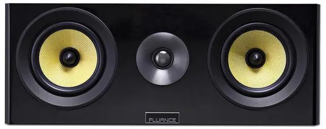 Alt view image 2 of 4 - Signature HiFi 2-Way Center Channel Speaker for Enhanced Dialogue and Vocals in Home Theater Surround Sound Systems - Natural Walnut (HFCW)