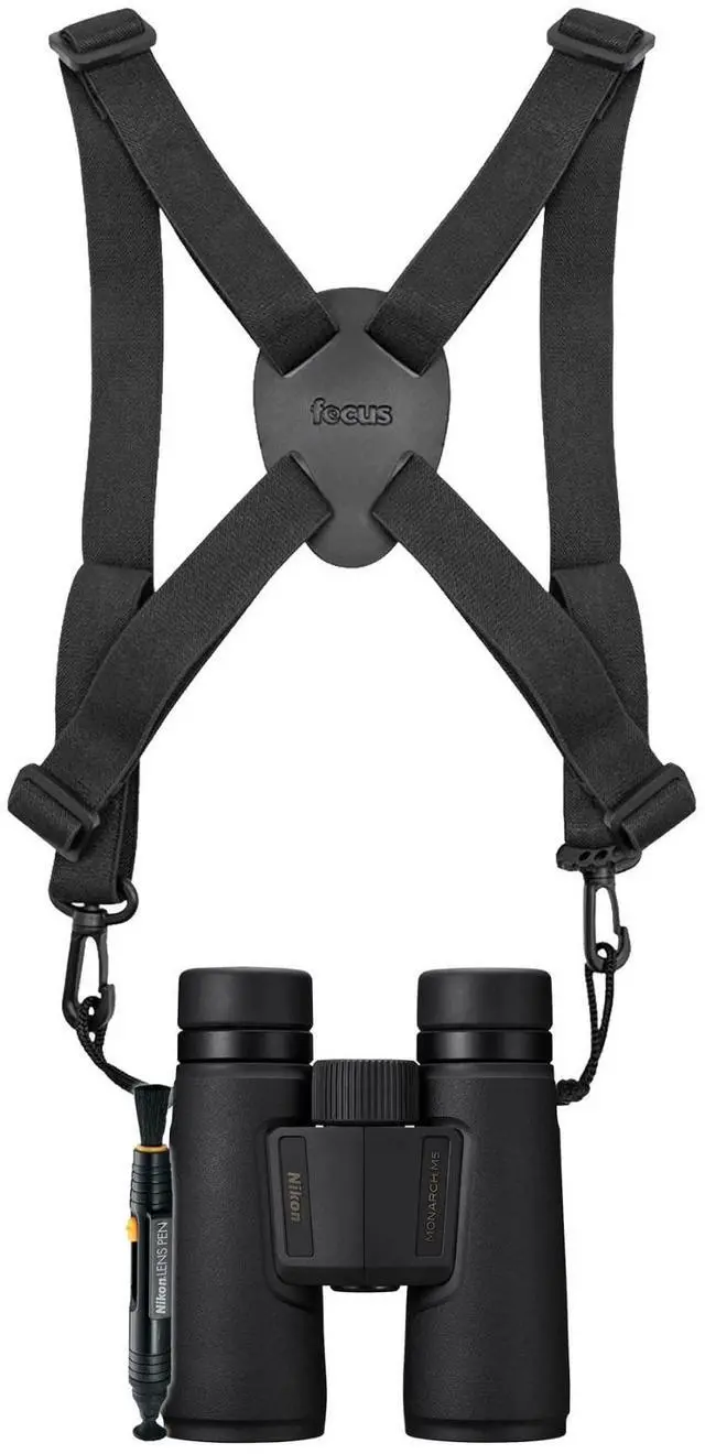 Main image of Monarch M5 8x42 Binocular Bundle with Lens Pen and Binocular Harness - Compact, Lightweight Binoculars for Adults Essentials for Hunting, Bird Watching, Hiking (3 Items)