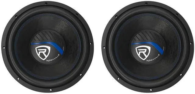 Main image of W12K5S4 12 in 1400W Peak/ 350W RMS Car Audio Subwoofer, 4 Ohm, Deep Bass, High Power Handling, Durable Build, for Car Audio Enthusiasts, 2-Piece