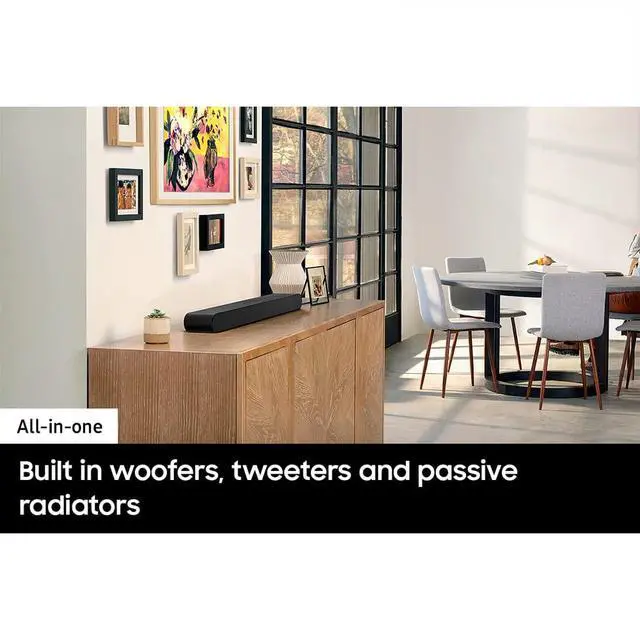 Alt view image 6 of 6 - HW-S50B 3.0 ch All-in-One Soundbar with Dolby 5.1 DTS Virtual:X 2022 Bundle with Premium 2 YR CPS Enhanced Protection Pack