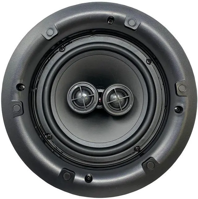 Alt view image 4 of 4 - MC6068 8'' Ceiling DVC(Dual Voice Coil) Speakers W/Magne Grill(Pair) Perfect for Damp and Humid Indoor/Outdoor Placement - Bath, Kitchen, Covered Porches. 8 inch 8 / Pair (Magne Grill)