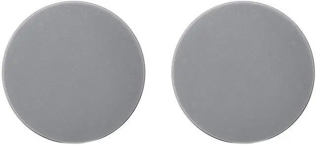 Main image of MC8O28 8'' Ceiling Speakers W/Magne Grill(Pair) with PCSB8 8'' Bracket Perfect for Damp and Humid Indoor/Outdoor Placement - Bath Kitchen Covered Porches