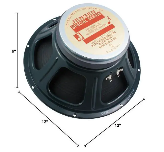 Alt view image 5 of 5 - Vintage C12K16 12-Inch Ceramic Speaker, 16 ohm