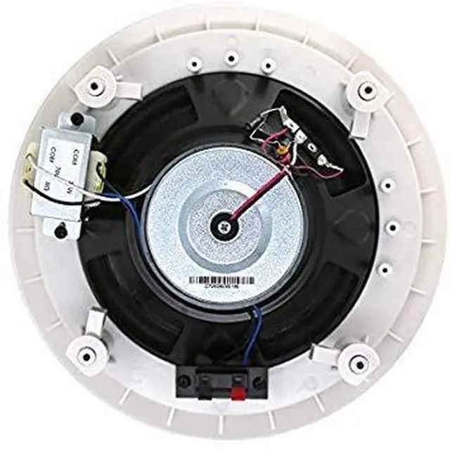 Alt view image 2 of 4 - C8O6 (Pair) Ceiling Speaker in Wall 8 Water-Resistant Speakers Perfect for Damp and Humid Indoor/Outdoor Placement - Bath, Kitchen, Covered Porches