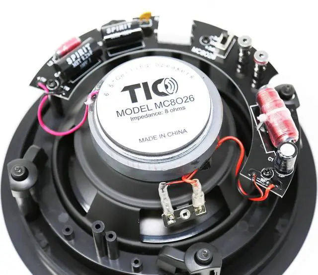 Alt view image 3 of 4 - 8O26 6'' Ceiling Speakers W/Magne Grill(Pair) Perfect for Damp and Humid Indoor/Outdoor Placement - Bath, Kitchen, Covered Porches