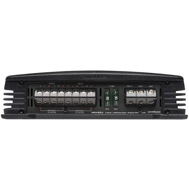Alt view image 3 of 3 - ASA3-600.4 200W 4 Channel Amplifier