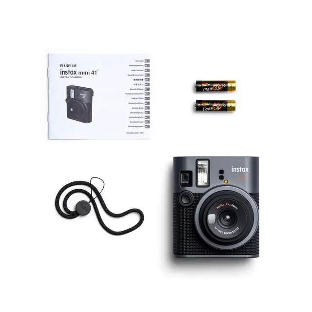 Alt view image 4 of 4 - INSTAX mini 41 Instant Camera, Simple Operation with Auto Exposure, Built-in Flash, Selfie Lens, and Close up Mode,a Classic Design Camera which uses All mini Films Sold Separately