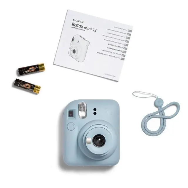 Alt view image 6 of 6 - Fujifilm Mini 12 Instant Camera with 40 Shot Film Pack - Pastel Blue