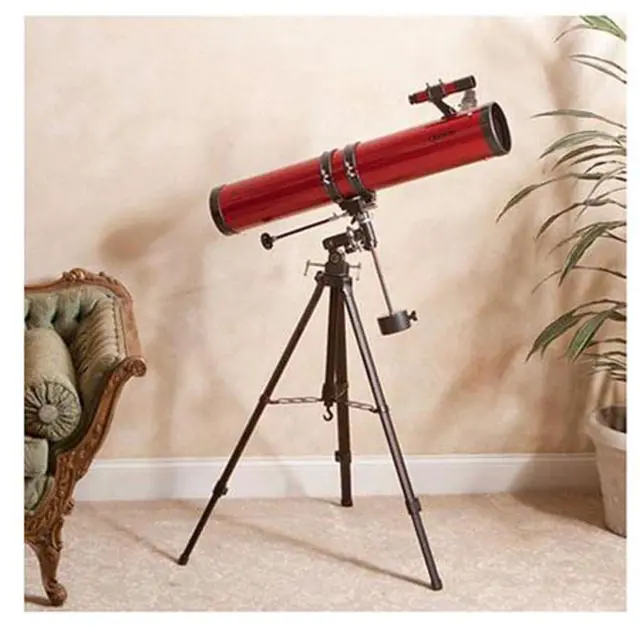 Alt view image 3 of 4 - Red Planet 45-100x114mm Newtonian Reflector Telescope (RP-300), Red