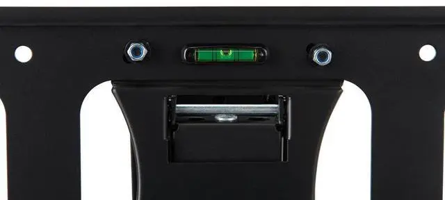 Alt view image 3 of 6 - Television Stand with Floor Mount, Steel Construction, Horizontal Orientation Black (TVSVM3270B)