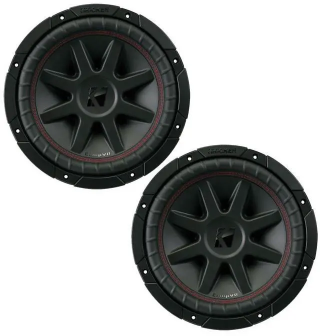 Main image of CVR10 CompVR 10-Inch (250mm) Subwoofer, 4-Ohm DVC Bundle
