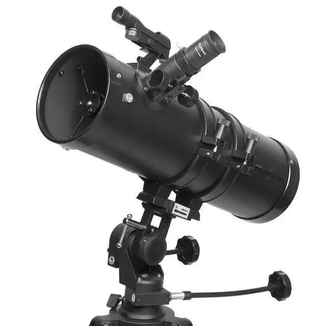 Alt view image 3 of 4 - 88-20114 Aurora Ii Flat Black 114Mm Slow Motion AZ Mount Telescope