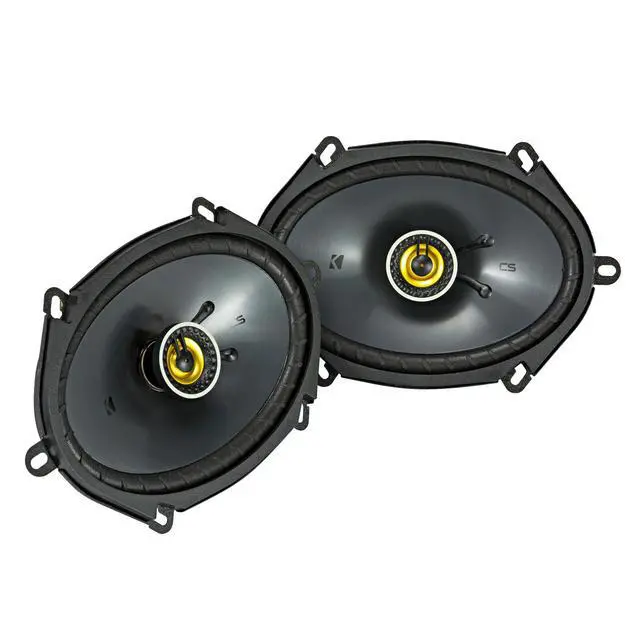 Alt view image 2 of 4 - 46CSC684 CS Series 6x8 Inches Coaxial Car Speakers 2 Pairs (4 Speakers), 2-Way Car Audio Upgrade, 225W Peak Power, EVC Technology, Polypropylene Cone, Zero-Protrusion Tweeters