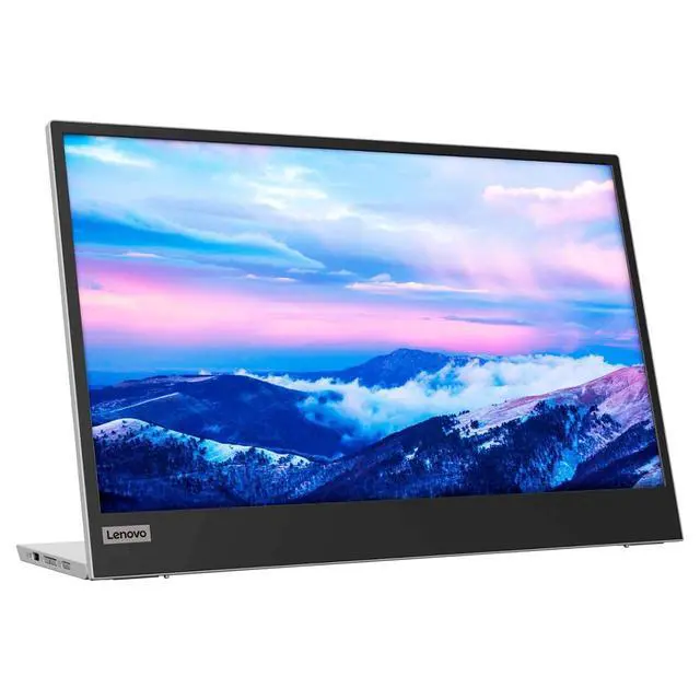 Alt view image 3 of 4 - L15 Portable Monitor, 15.6 Display, Full HD Resolution, IPS Panel, 250 nits Brightness, 60Hz Refresh Rate, USB-C Ports, Height-Adjustable Stand, Flicker-Free Technology, Grey