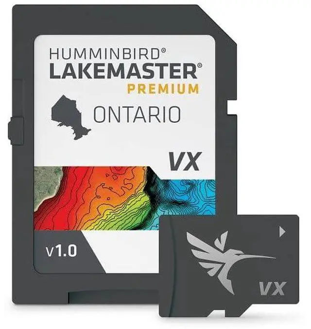 Alt view image 4 of 4 - LakeMaster Premium Ontario V1 Map SD Card for Fish Finders