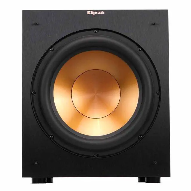 Main image of R-12SW Powerful Deep Bass Front Firing 12" Copper-Spun Driver 400W Digital Power Subwoofer 14" X 18.5" X 16"