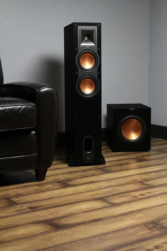 Alt view image 2 of 2 - R-12SW Powerful Deep Bass Front Firing 12" Copper-Spun Driver 400W Digital Power Subwoofer 14" X 18.5" X 16"