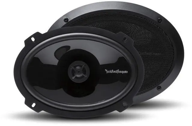 Main image of P1692 Punch 6"x9" 2-Way Coaxial Full Range Speakers - Black (Pair)